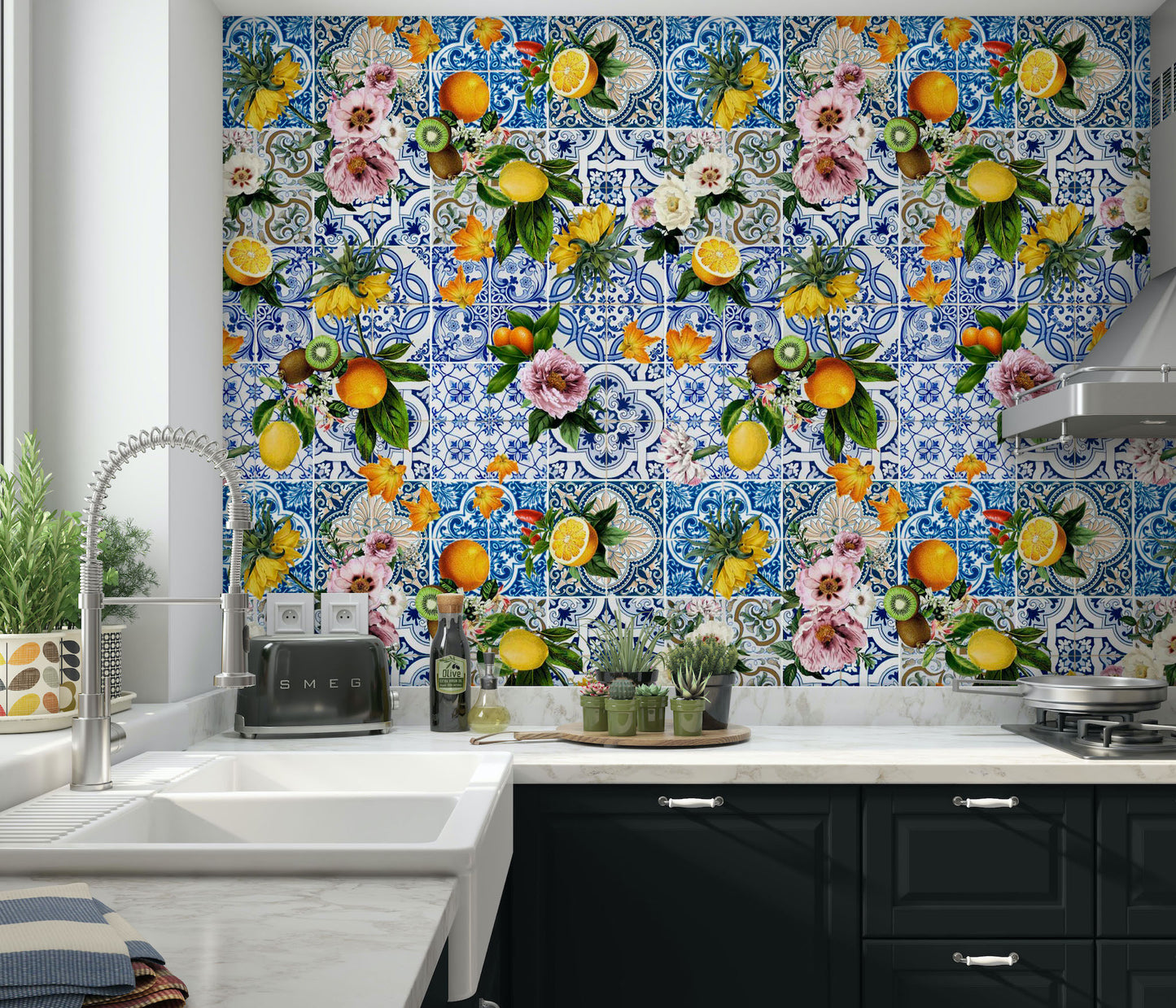 Sicilian Tile | Wallpaper